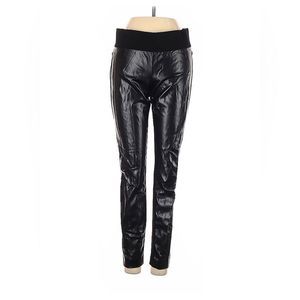 Club Monaco Faux Leather Pants 2 Black Leggings
